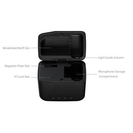 SmallRig 5204 - etui ładujące z wbudowanym powerbankiem do nadajnika DJI Mic 2